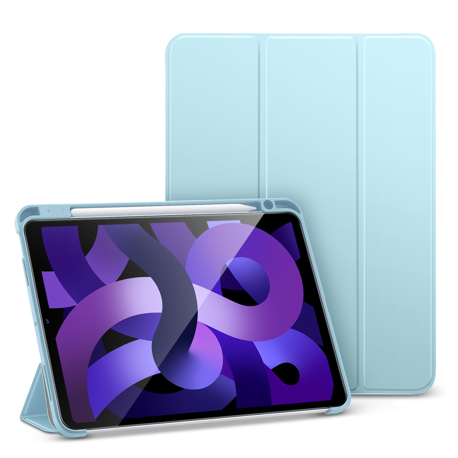ESR Coque Magnétique Compatible avec iPad Air 5e Génération 2022, iPad Air  4e Génération 2020, Fixation Magnétique, Veille/Réveil Auto, Supporte