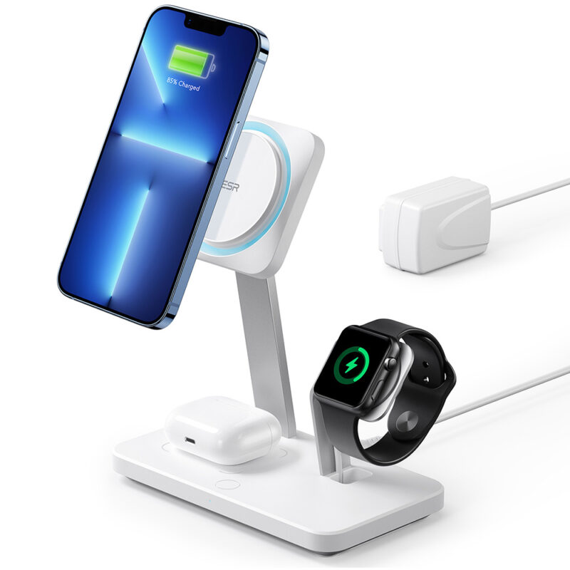 HaloLock™ 3in1 MagSafe Wireless Charger with CryoBoost™