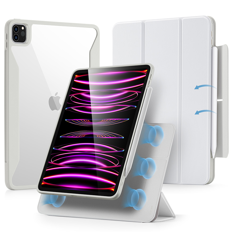 タブレット【色: White】ESR iPad Pro 12.9 ケース ipad pro