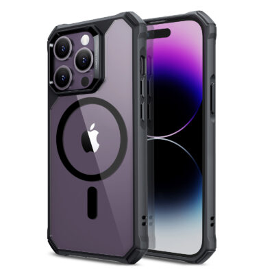 iPhone 14 Pro Air Armor Clear Case with HaloLock