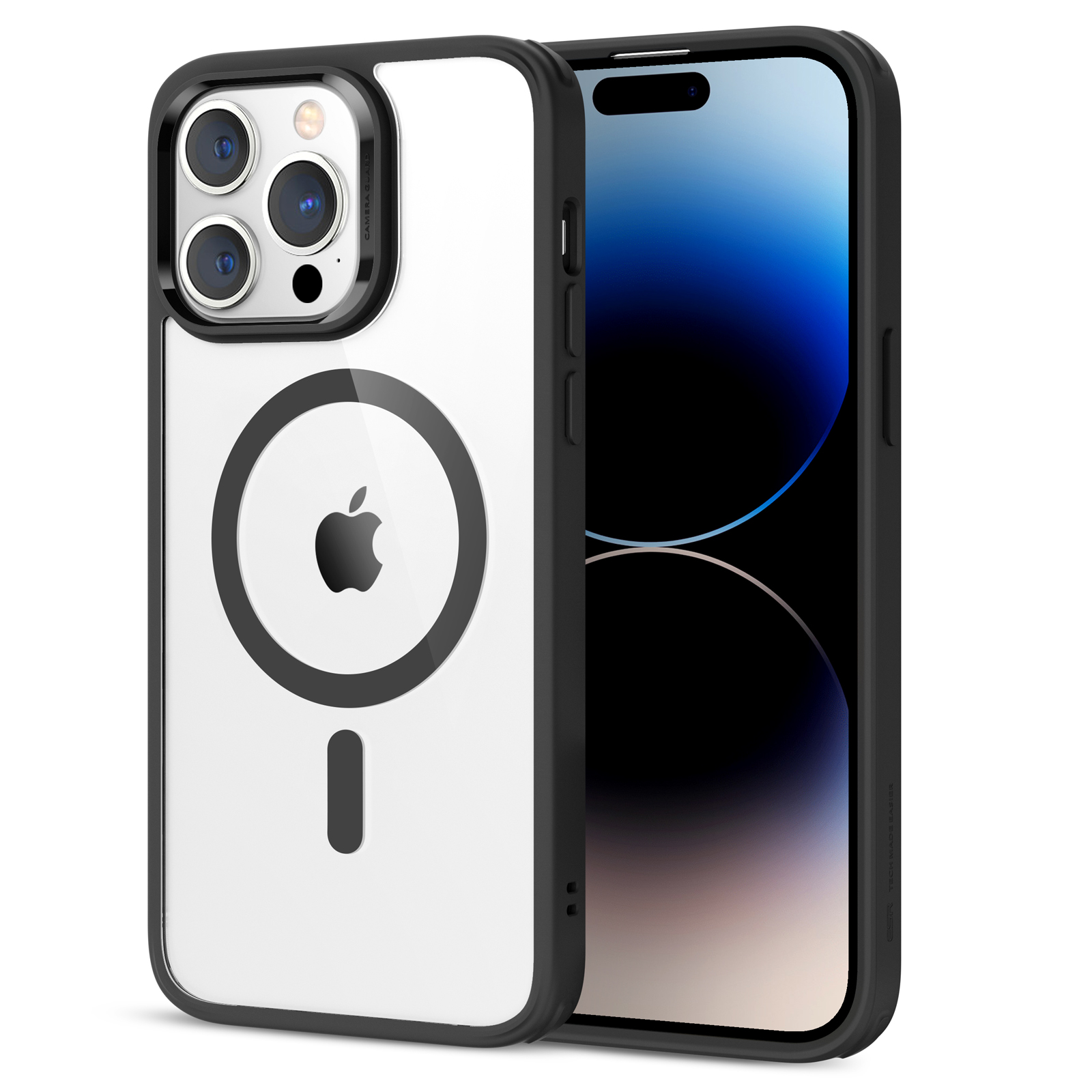 ブランド買うならブランドオフ ESR iPhone 14 Pro Max 用 ケース 高透明度 黄ばみなし 透明度長持ち 耐衝撃 米軍MIL規格取得  ポリカーボネー