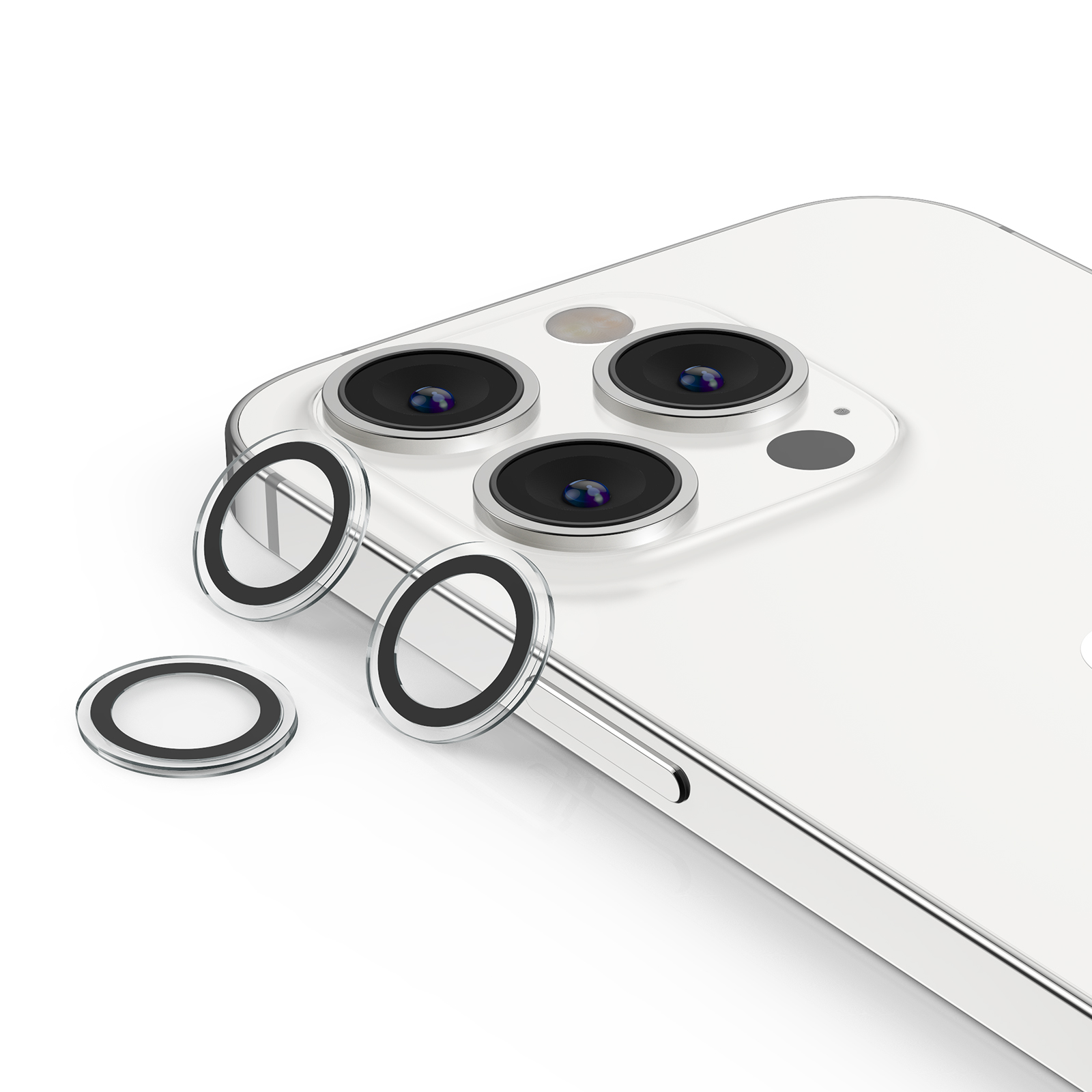 Protectores de cámara de cristal templado HD para iPhone 14 Pro/14