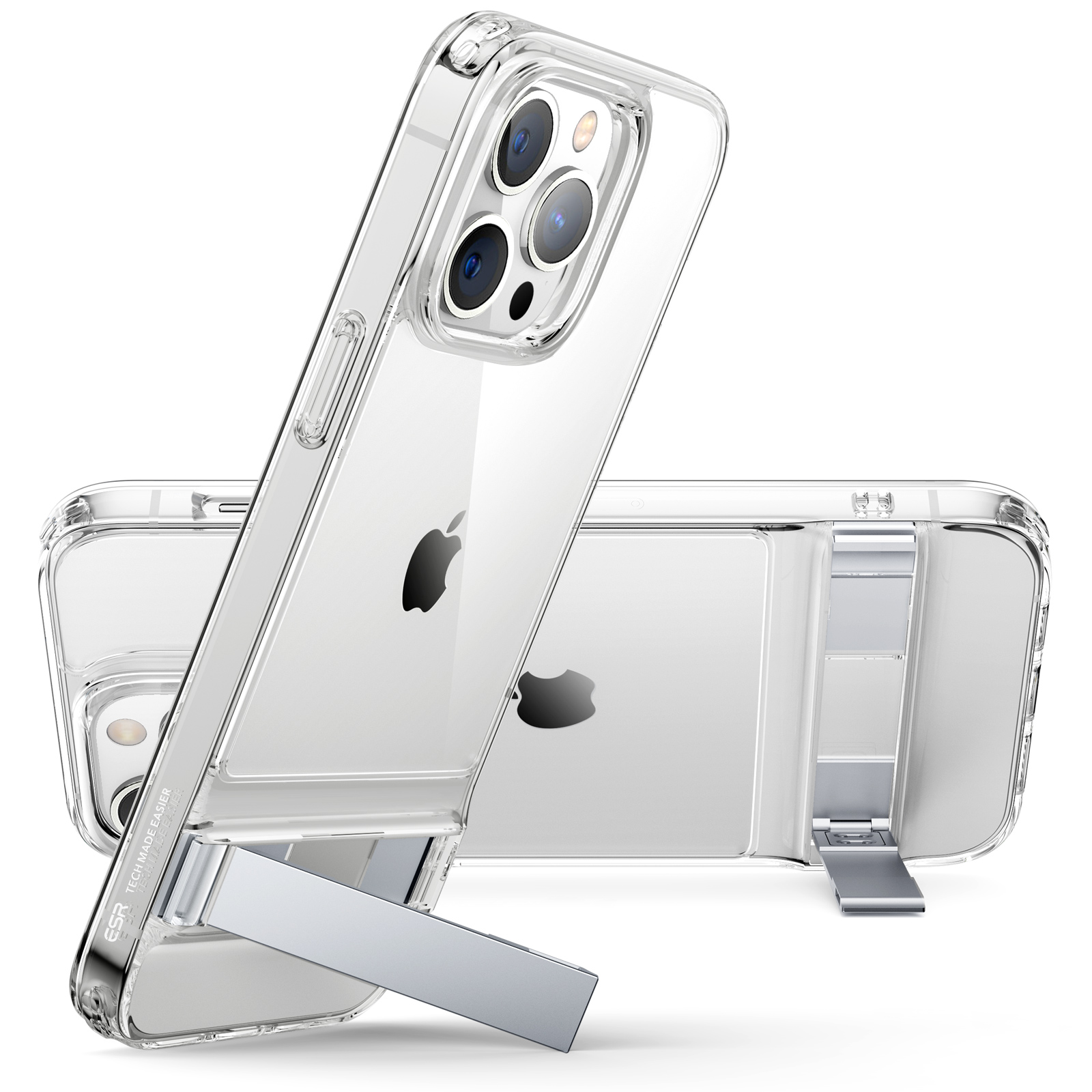Funda con soporte de metal para iPhone 13 Pro Max