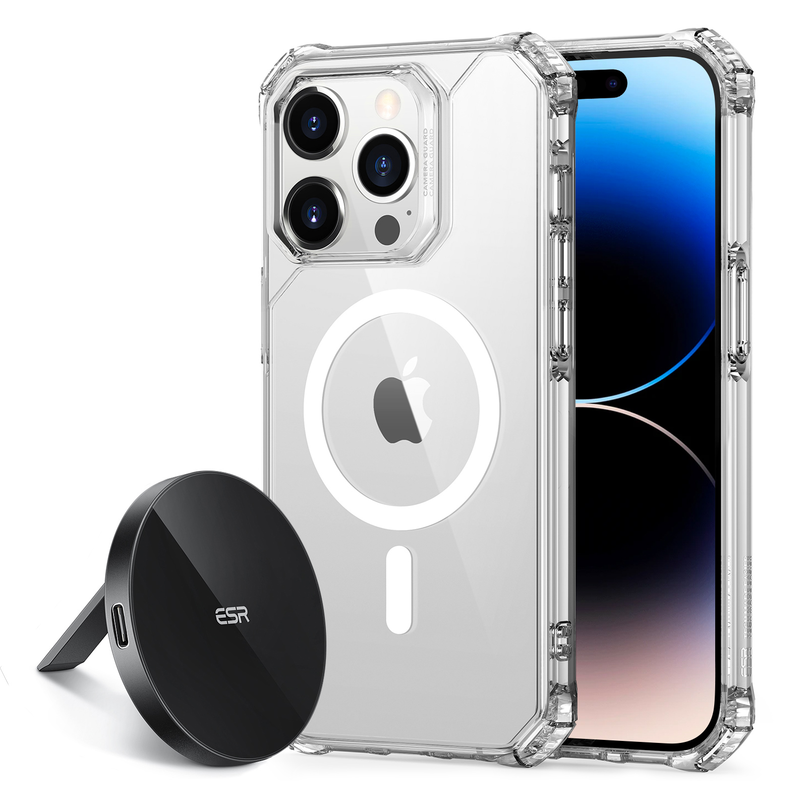 VERYLY Funda metálica compatible con iPhone 14 Plus, resistente a las  caídas, de aluminio, con protector de pantalla de vidrio templado (iPhone  14