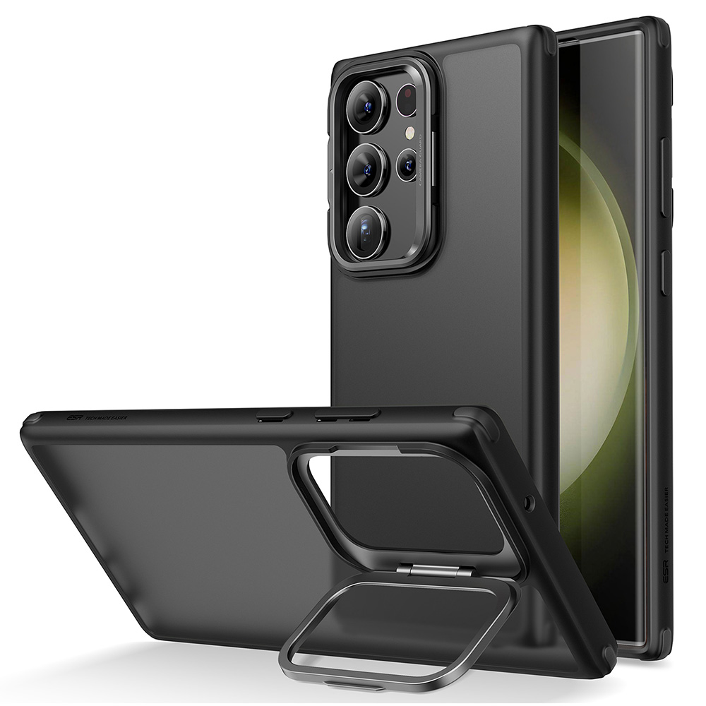 Caka Funda para Galaxy S23 Ultra Samsung S23 Ultra con soporte deslizante  para cámara con soporte de anillo giratorio de 360 integrado funda – Yaxa  Costa Rica