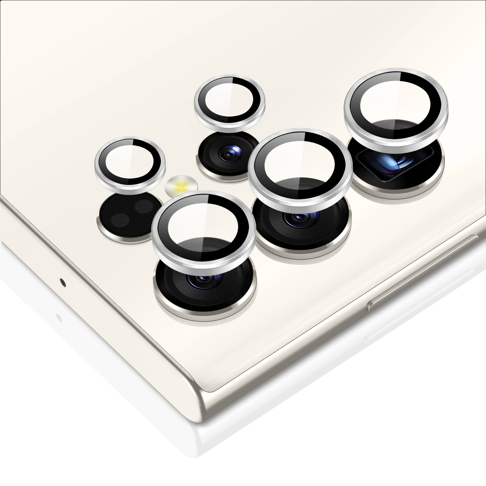 Samsung Galaxy S23 Ultra Tempered-Glass Camera Lens Protectors