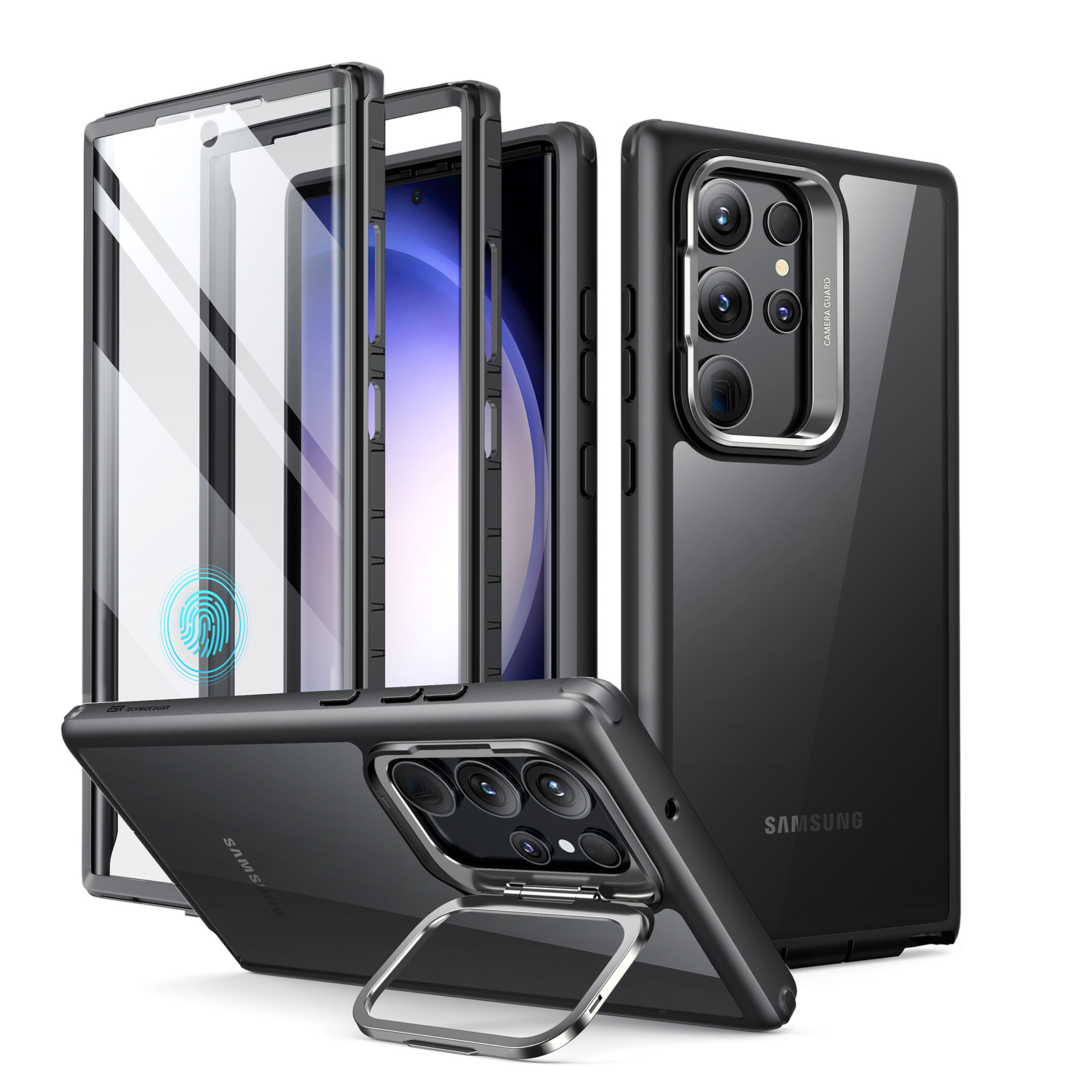 Lot de 3] Verre Trempé pour Samsung Galaxy S20 Plus, Transparent