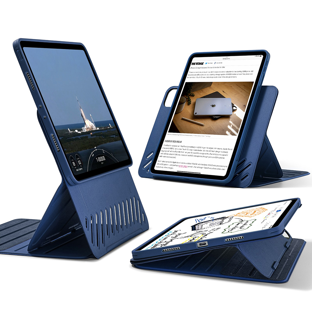 スカイブルー✨ESR iPadPro11 ケース 第三世代 ハイブリッドケース