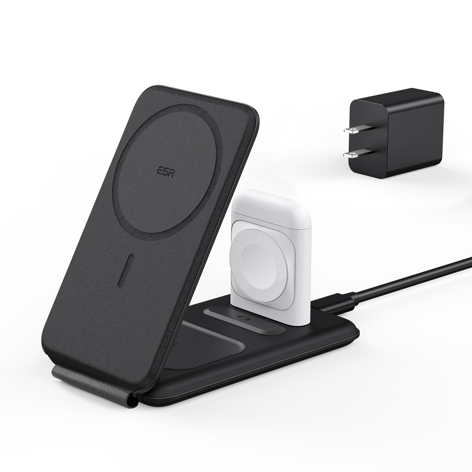 ESR 15W MagSafe Charger collection debuts with 3-in-1 stand