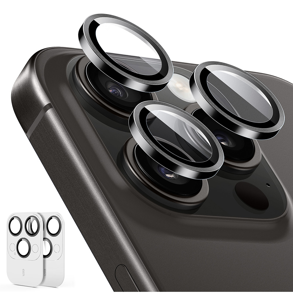 Protecteur d'objectif d'appareil photo iPhone 15 Pro Max 