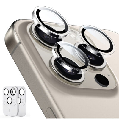 JTM iPhone 15 Pro15 Pro Max Tempered Glass Lens Protectors C02 ZT01
