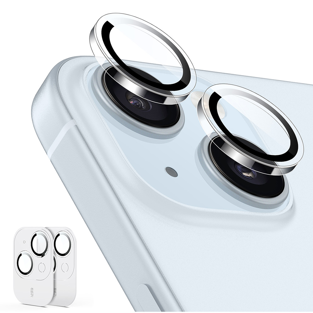 Protectores de cristal templado para lentes para iPhone 15/15 Plus