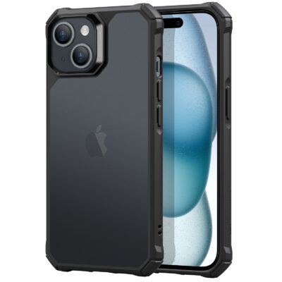 ESR Clear Case for iPhone 15 Pro Max Case, Shockproof Thin Cover, Yell –  CaveHubs