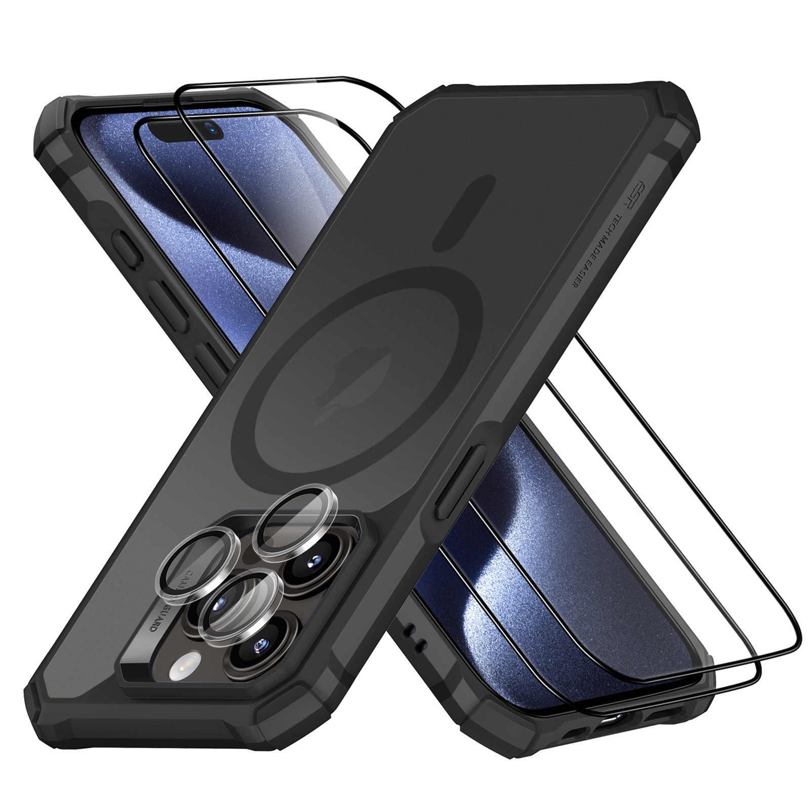 ESR 360 Tough Armor Case for iPhone 15 Pro Max Unboxing 