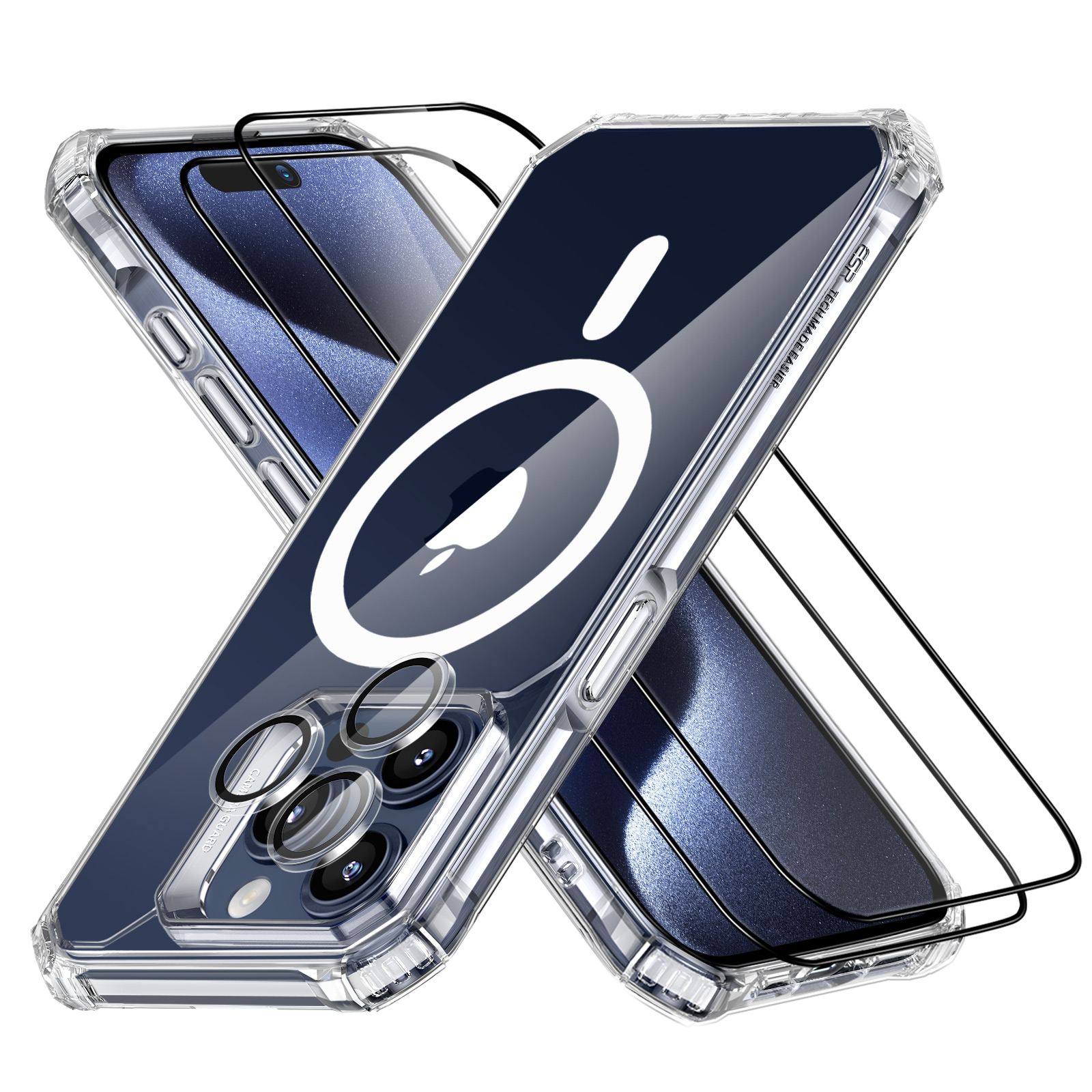 iPhone 15 Pro Max ESR Classic Hybrid Case with HaloLock
