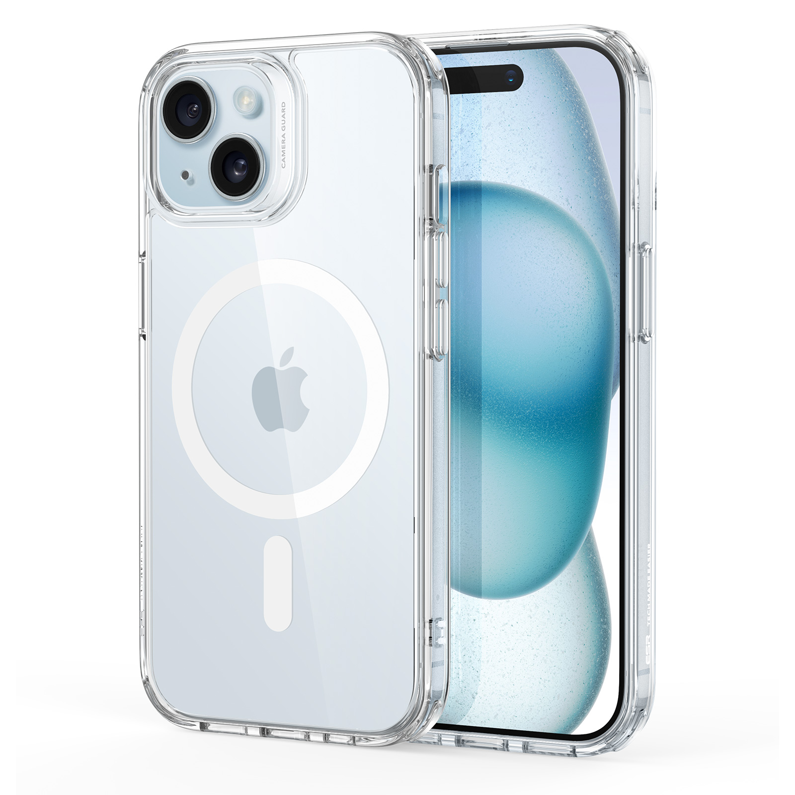 Apple IPHONE 15 PRO MAX CLEAR CASE WITH MAGSAFE - Funda para móvil -  transparent/transparente 
