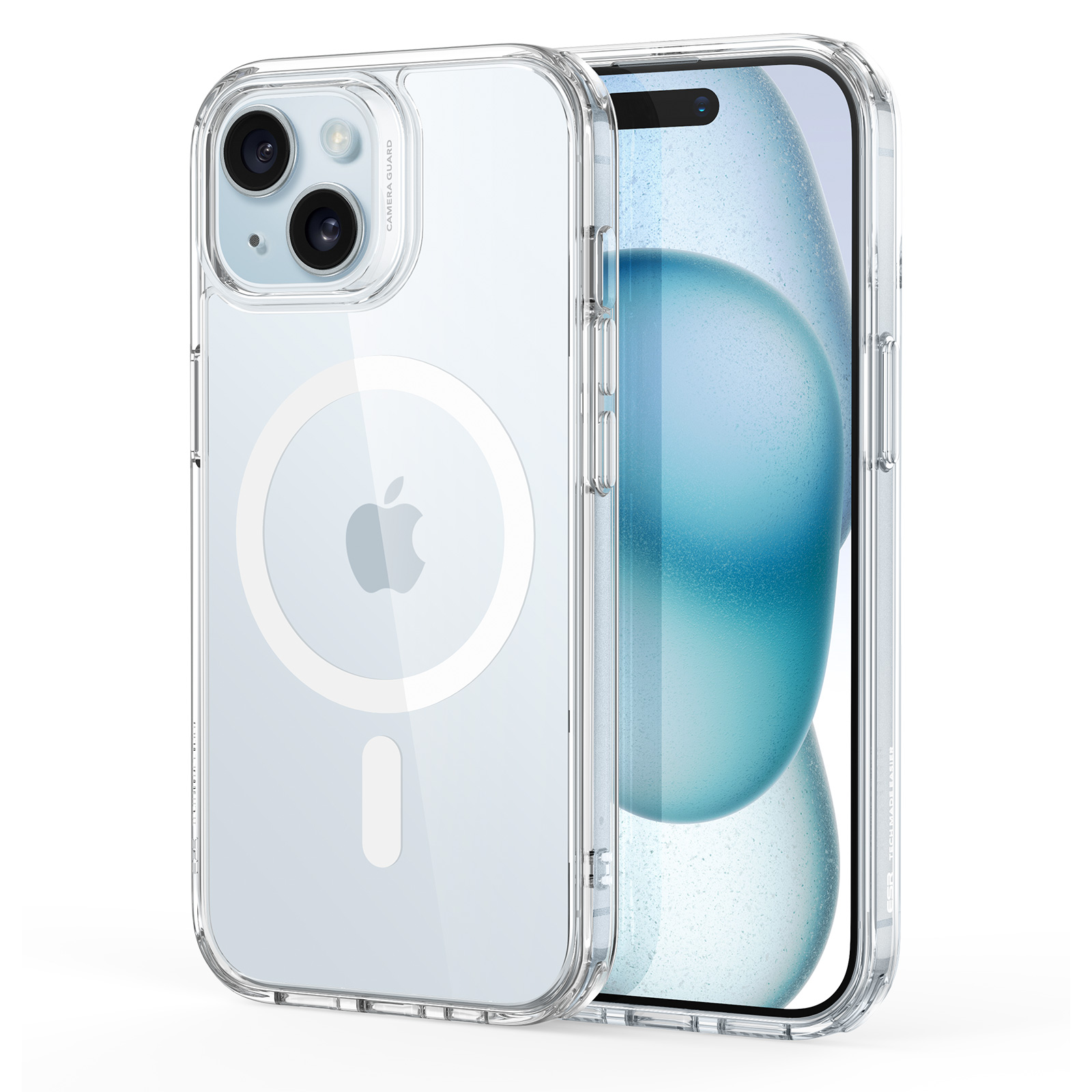 Funda Transparente Reforzada Para iPhone 15 Anti Golpes