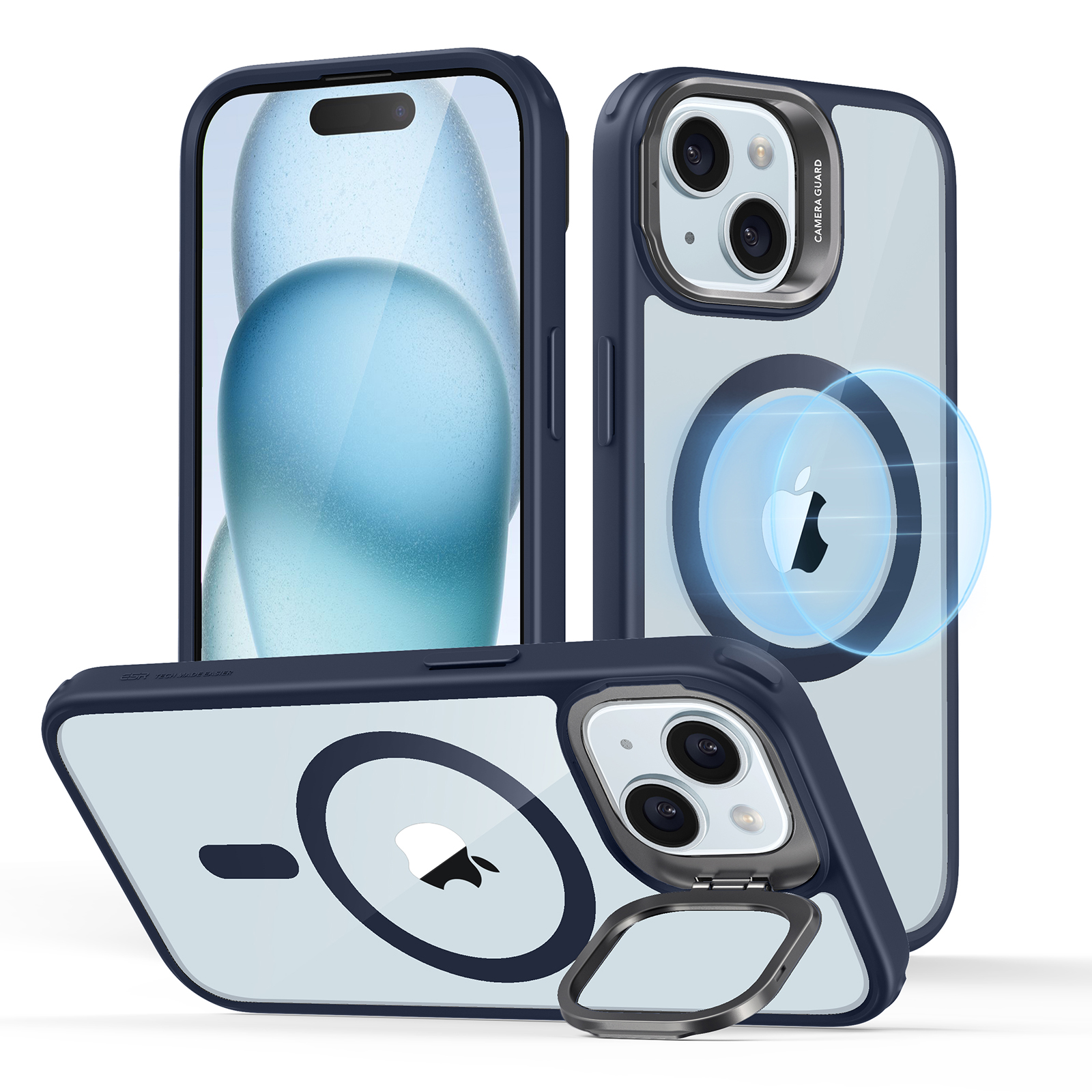 iPhone 15 Pro Max Classic Hybrid Case (HaloLock)