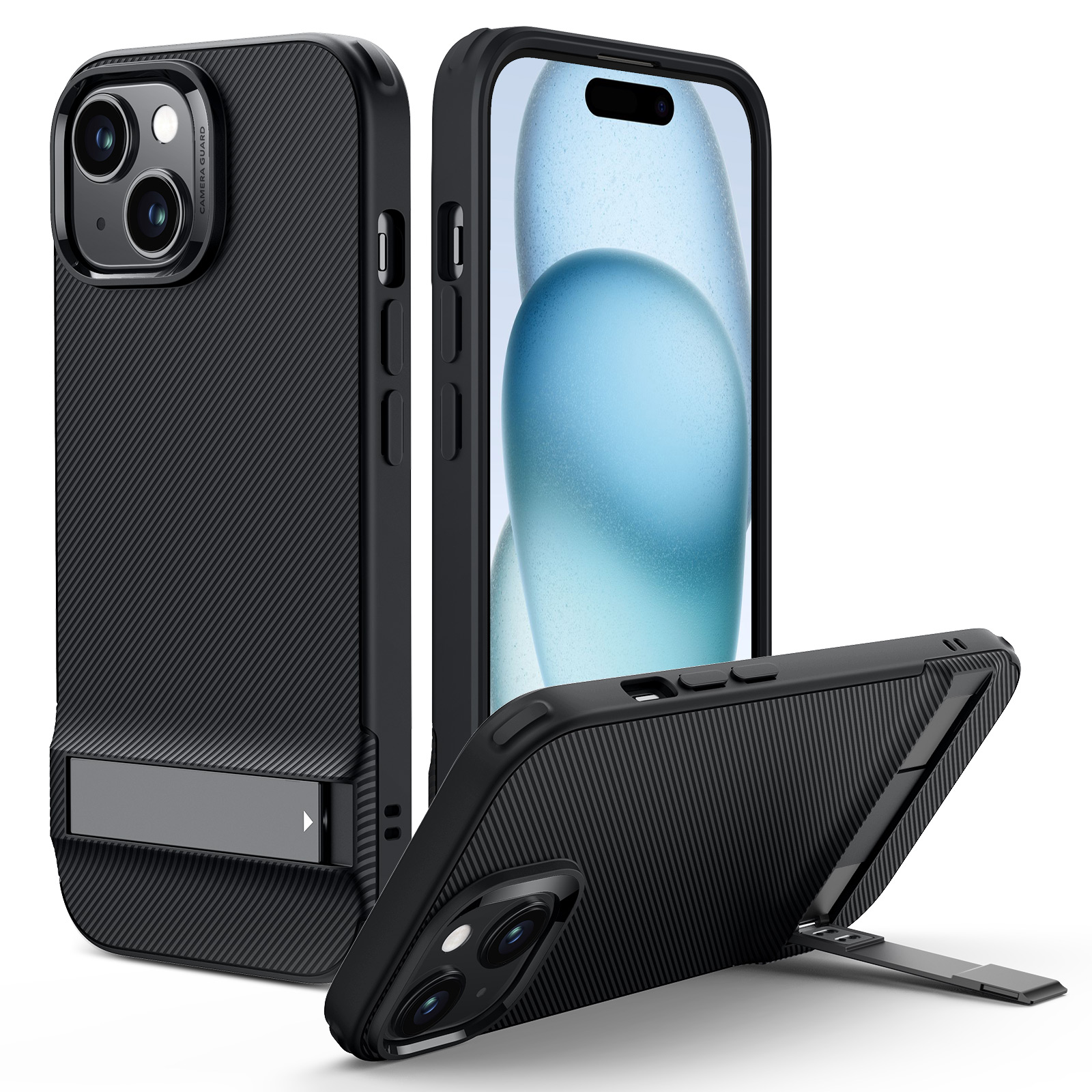 iPhone 15 Plus Case with Kickstand