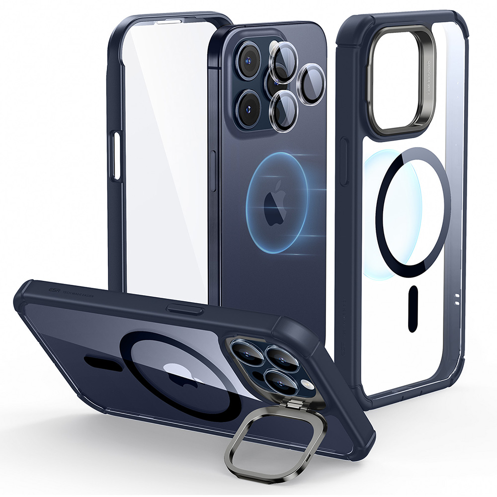 iPhone 15 Pro MagSafe Hülle mit Versteck Ständer
