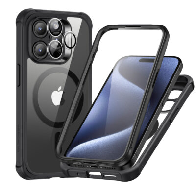 ESR iPhone 15 Pro Max Classic Hybrid Case with Stash Stand (HaloLock) –  WIBI (Want IT. Buy IT.)