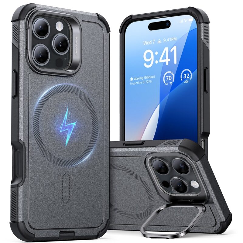iPhone 16 Pro Max Cyber MagSafe Case with Stand ESR