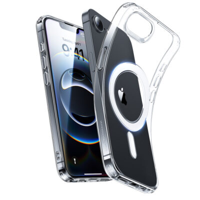 iPhone 16e Clear Soft Magsafe Case Clear 1